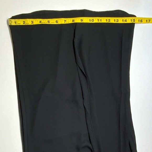 NWT | Krisa | Palazzo Slit Front Pants | Black | Medium - Picture 14 of 14